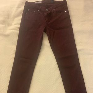 Slim straight leg jeans